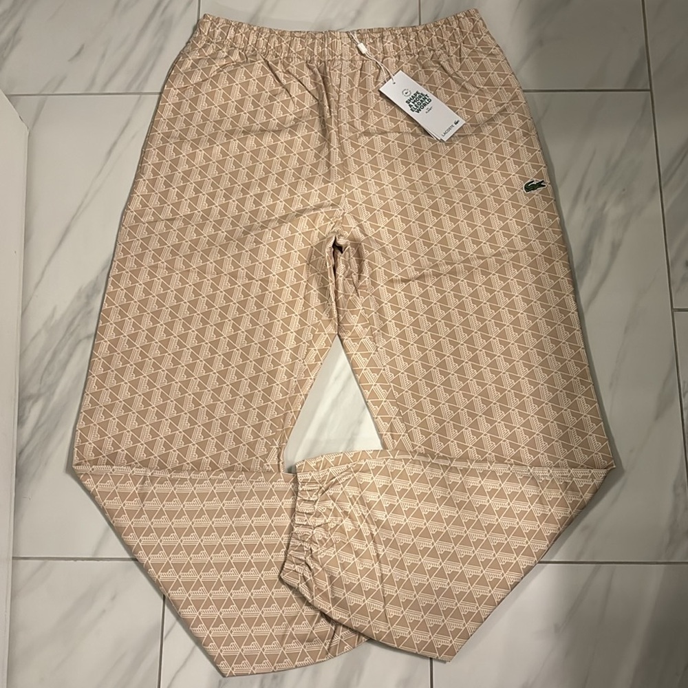 Men’s Lacoste Pattern Track Pant Sweatpants
